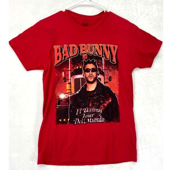 Fruit of the Loom Tops - Fruit Of The Loom t-shirt from Bad Bunny's "El Último Tour Del Mundo" tour Sz S